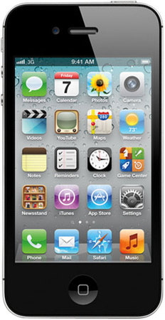 Смартфон APPLE iPhone 4S 16GB Black - Черемхово