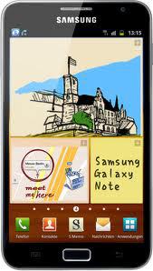 Смартфон Samsung Galaxy Note GT-N7000 Blue - Черемхово