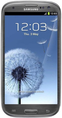 Смартфон Samsung Galaxy S3 GT-I9300 16Gb Titanium grey - Черемхово